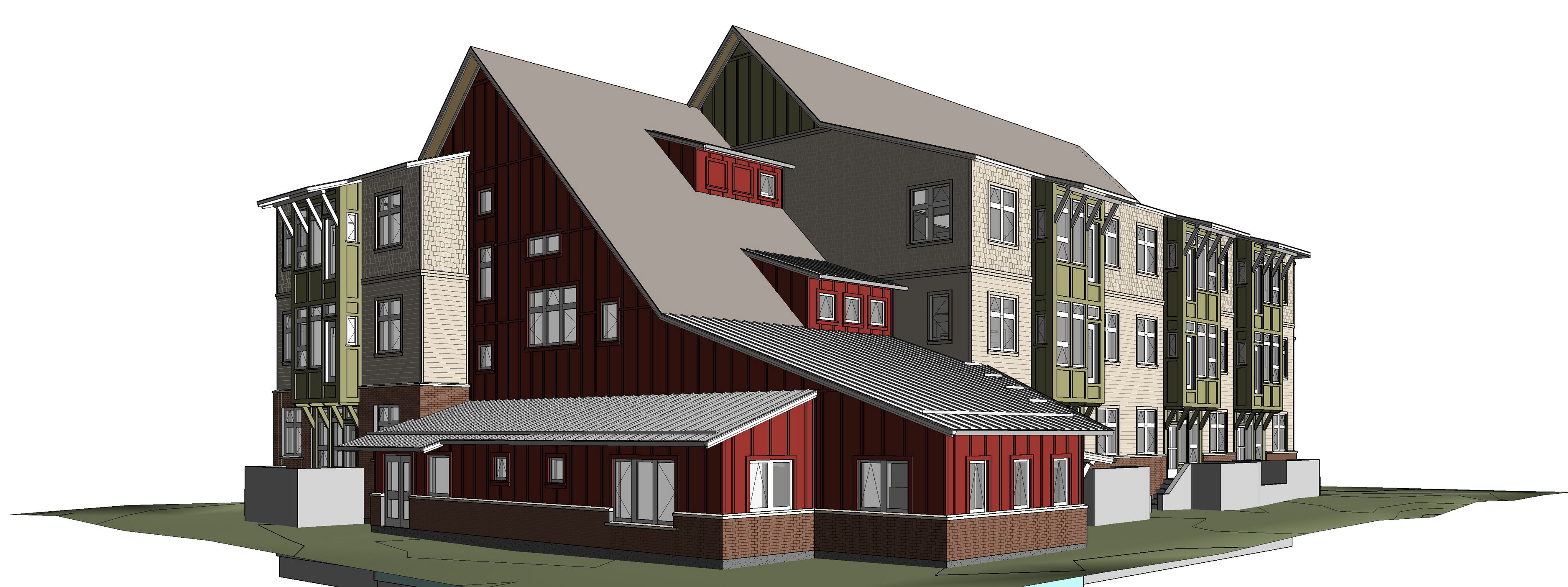 Prairie Spruce Commons Cohousing Building